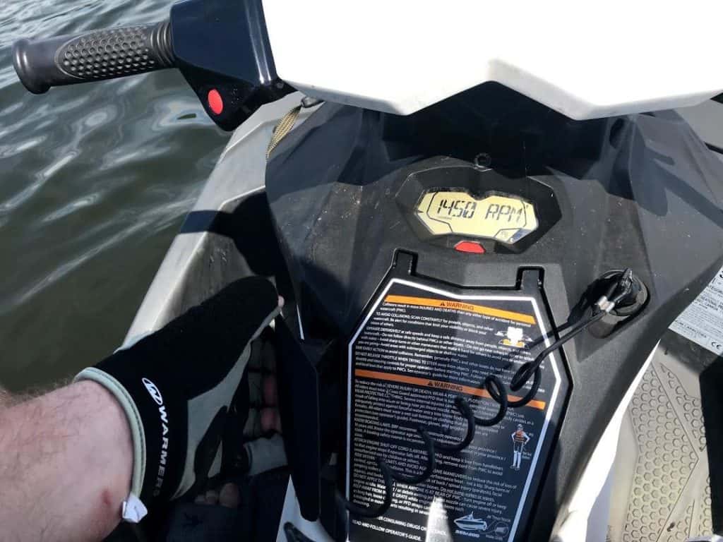 How to get water out of Footwells on Jet Ski Steven in Sales