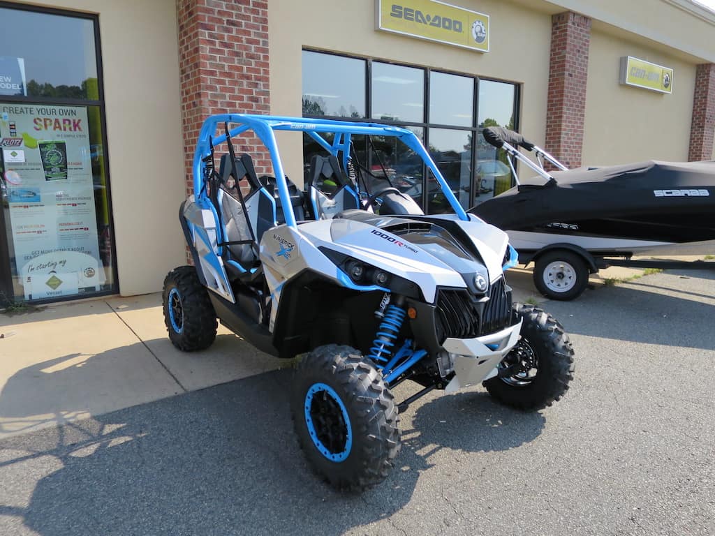 2016 Can Am Maverick Xds Turbo Review Steven In S One Of The Main Features That Really Stands Out Is All New Colors Can Am Doing To There Line Up Octane Blue Turbo