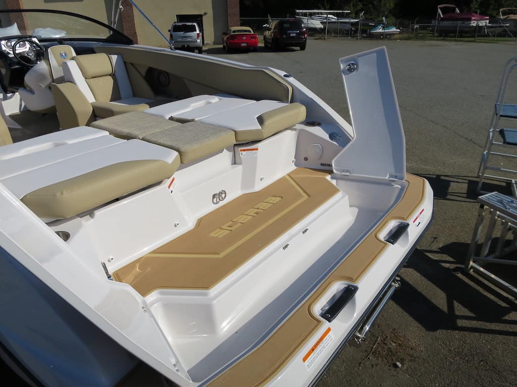 scarab rear ski locker