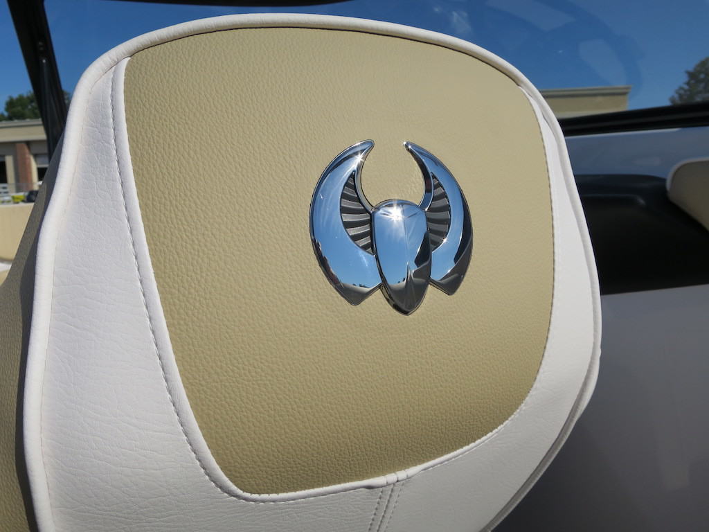scarab logo seat