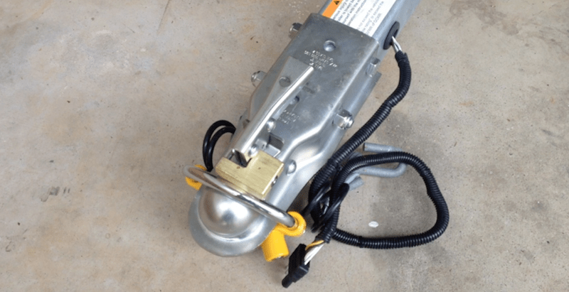 front trailer lock