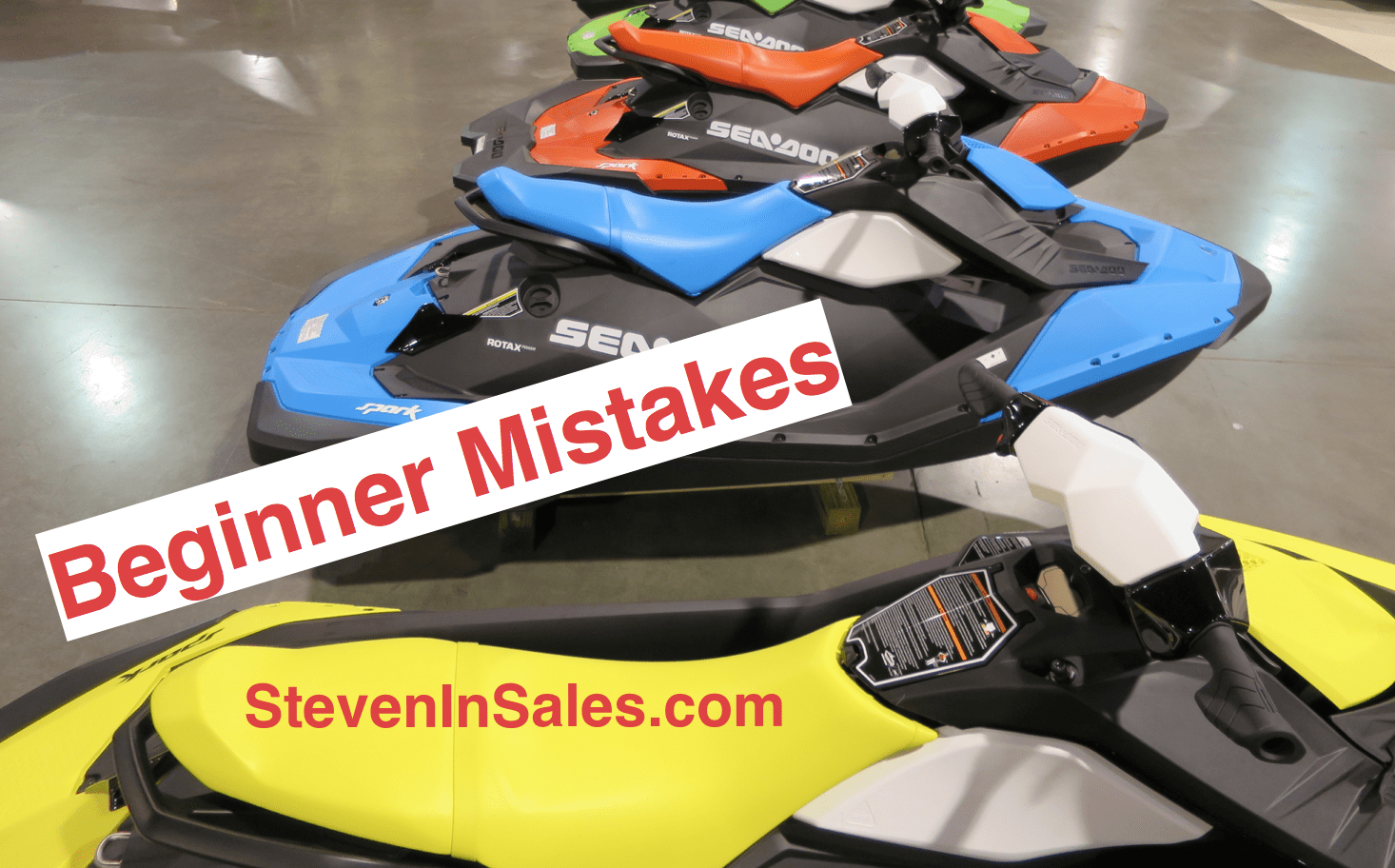 Mistakes beginners make list