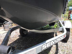 Sea-Doo spark hull and trailer