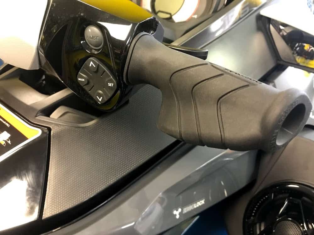 Sea-Doo palm grips cruise control