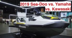 Yamaha vs Sea-Doo vs Kawasaki with picture of Fish Pro