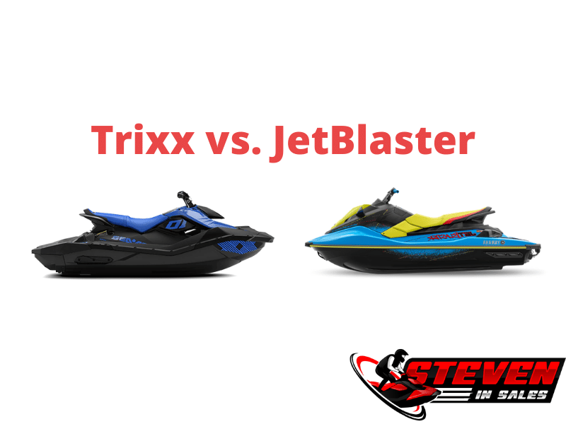 Sea-Doo Trixx and Yamaha JetBlaster head to head