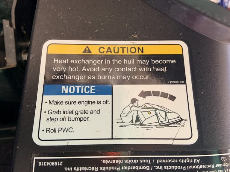 Actions To Take When Jet Skis Flip?