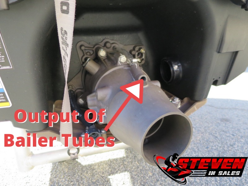 Bailer tube output for Spark with no brakes